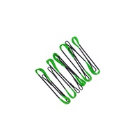 Ensemble arc et flèches traditionnel WUSAN de qualité supérieure avec cordes en dacron vertes durables pour la pêche et la chasse