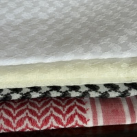 En gros, Foulard Shemagh en Polyester pour Hommes, Doux, Style Arabe Saoudien, Couvre-chef Musulman, Keffiyeh, Écharpe de Tête, Wrap Shemagh
