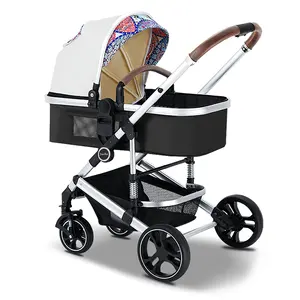 Hot selling baby stroller new design multifunction pram carrier travel trolley