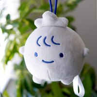 Oveable avec un cordon élastique Peluche Porte-clés en peluche personnalisé Cadeau Jouets en peluche Porte-clés en peluche assis sur votre bureau