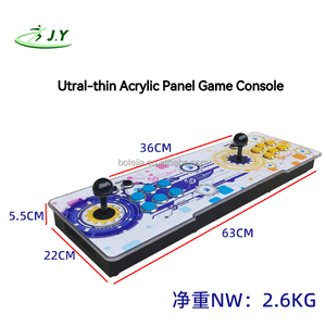 Consola de Videojuegos Arcade Clásica <span class=keywords><strong>Pandora</strong></span> SAGA 2 en 1 para 2 Jugadores, 9800/26800 Juegos, con Soporte en Inglés y Metal - Product Image 3