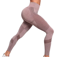 Legging High-waisted Tanpa Jahitan, Pengontrol Perut dan Pengangkat Bokong untuk Pasar Eropa dan AS, Celana Yoga Penyerap Keringat