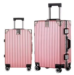 रचनात्मक नरम हैंडल 24 "यात्रा करने वाले एल्यूमीनियम सामान के सभी आकार सूटकेस - Product Image 6