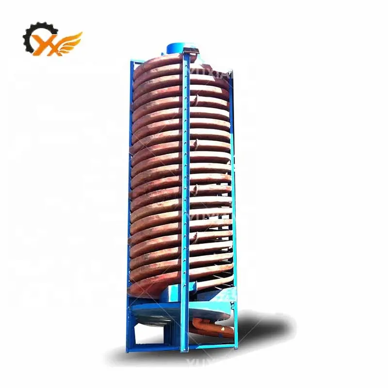 Mining Gravity Separator Processing Line Spiral Chute Mineral Spiral Concentrator Machinery