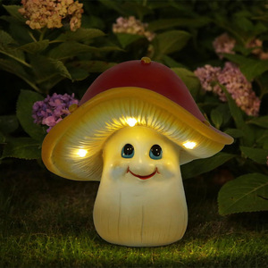 Lámpara Solar con Forma de Hongo, Decorativa para Jardín, Patio o Césped, Resistente al Agua, con Energía Solar LED - Product Image 2