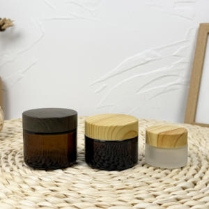 ขวดโหลแก้วลายดอกไม้แห้ง60มล. พร้อมฝาปิดแบบปรับแต่งคุณภาพสูงและดี - Product Image 3