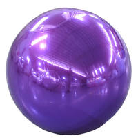 Boule miroir gonflable pour mariage, Osmanthus doré, OEM personnalisé, haute qualité, imperméable, durable, résistant au soleil, installation facile