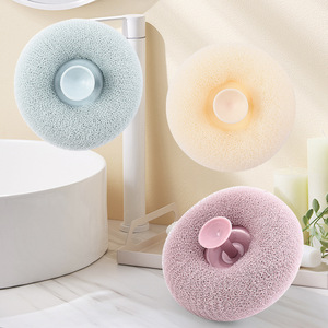 Suction Cup Bath Ball 12cm Diameter Exfoliating Scrubber For Back Massage Quick Drying Spa Use - Product Image 2