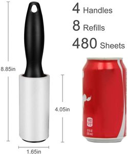 480 Lembar Rol Perekat Ekstra Kuat Penghilang Bulu Hewan Peliharaan untuk Pakaian - Product Image 2