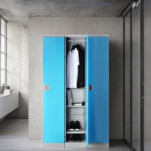 ABS Plastic School & Gym Locker Electronic Combination Lock Factory Wholesale Classroom Closet Wardrobe & Storage <b>Solution</b> - Product Image 6