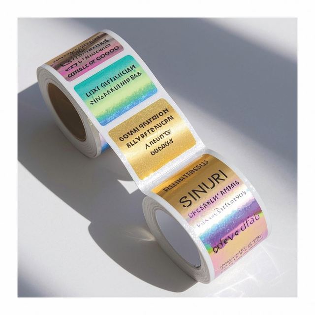 China Factory Reflective Danger Warning Label Triangle Sticker