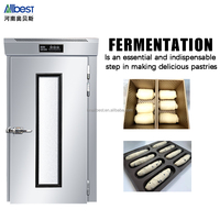 Nouvelle Armoire de Fermentation Commerciale à Roulettes pour Boulangerie, Modèle Spray Proofer, pour la Fermentation du Pain et de la Pizza