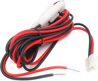 Cable de Alimentación para Vehículos con Conector en T de 3m para Radios Móviles Yaesu FT-7800R FT-7900R FT-8900R FT-2400 FT-2500 FT-2600 FT-2800M FT-1802M