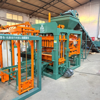 Machine à blocs creux en béton QT4-15, équipement automatique pour la fabrication de briques en ciment pour les entrepreneurs souhaitant créer une usine de blocs rentable