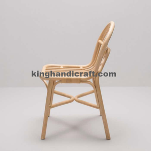 Chaise pour enfants en rotin naturel fait à la main pour mariage, fête et banquet | Meubles de sièges pour enfants tissés écologiques - Product Image 5