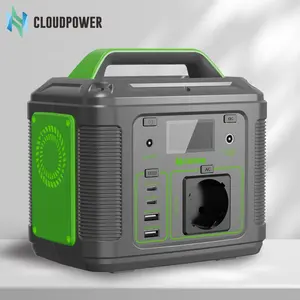 CloudPowa Rechargeable Backup Power Lifepo4 Battery Emergency Solar Generator 200w 148Wh 40000Ah Portable Power Station