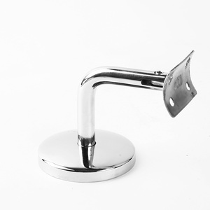Soporte de pared de acero inoxidable de bajo costo para pasamanos de vidrio, accesorios para barandillas y balaustradas - Product Image 5