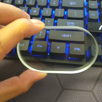 Vitre de visée pour chaudière à vapeur haute pression en verre borosilicate trempé