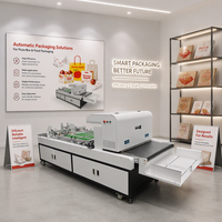 Nouvelle imprimante numérique jet d'encre multicolore haute vitesse 1200 mm à passage unique pour carton, tête d'impression HP largeur de page A3, semi-automatique
