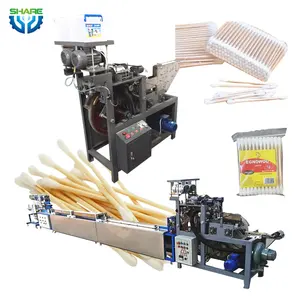 Automatic Ear Cleaning Cotton Swabs Bud Manufacturing Machines Cotton Swab Maker Making Machine Production Line