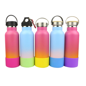 500ml 750ml <b>Plastic</b> Double-Wall Eco-Friendly <b>Cup</b> Transparent&Pure Color <b>Drinking</b> Water Bottle Daily Canned Mug <b>Cup</b> Straw - Product Image 1