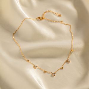 New Trend Product Gold Necklace Women High Quality Zircon Charm Necklace - Product Image 5