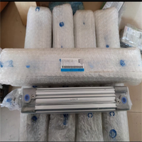 Silinder Udara Pneumatik Original CP96SDB80-320C Standar ISO Batang Tunggal Komponen Pneumatik Tipe Standar Aksi Ganda