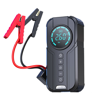 Chargeur de batterie de voiture professionnel multifonctionnel 4 en 1 6000 mAh numérique câble de démarrage et avec gonfleur de pneu - Product Image 2
