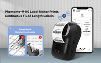 Impresora de Etiquetas Térmicas Inalámbrica Phomemo M110, Mini Impresora Portátil de Etiquetas, Impresora Portátil de Fotos