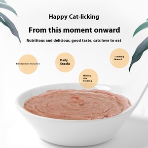 PEI En mèo trưởng thành trẻ xử lý hộp 45 miếng thức ăn cho mèo ướt & khô bổ dưỡng đồ ăn nhẹ cá tươi & nước sốt liếm khô đóng hộp - Product Image 3