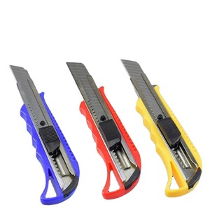 Cuchillo Multiusos con Hoja de Acero Inoxidable, Mango Reforzado, Tamaño Grande, Cuchillo para Desempacar, Herramienta para Cortar Papel Tapiz - Product Image 3