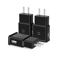 Chargeur original pour Samsung Galaxy S6 S7 S8 S9 S10 chargeur mural USB adaptatif charge rapide Adaptateur de voyage