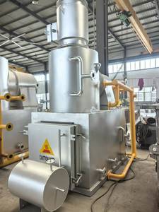 100 kg/lot 1200 ℃   Incinérateur de déchets portable de petite taille résistant aux hautes températures avec certification CE, machine de crémation pour animaux de compagnie - Product Image 3