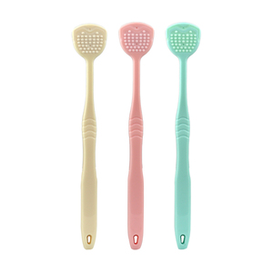 Raschietto per linguetta in Silicone e plastica raschiatore per Lingua raschietto per linguetta con pennello Blister-cartoncino - Product Image 3