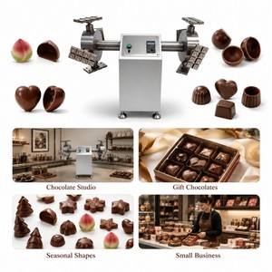 Moules à chocolat creux et machine à mouler le chocolat par rotation pour une fabrication efficace du chocolat - Product Image 6