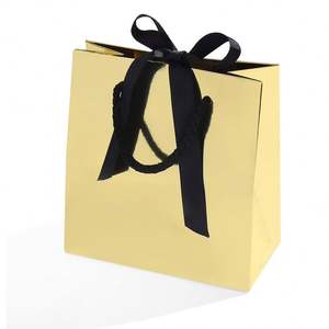 Bolsas de Regalo Personalizadas con Logotipo KM, Bolsas de Papel de Alta Calidad para Recuerdos de Boda, Embalaje de Cosméticos y Ropa - Product Image 1