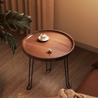 Table basse pliante au design simple, gain de place, table de balcon pour petit appartement, salon, bureau à domicile, multifonctionnelle