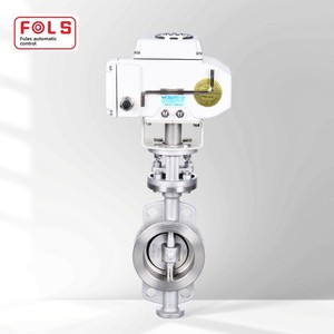 Vanne papillon électrique à opercule, modèle FLD971H-16P, tout en acier inoxydable, joint rigide, haute température, pour la lutte contre les incendies et l'industrie - Product Image 4