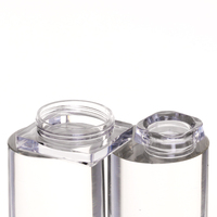 Mini pot carré transparent pour poudre, 1g, 2.5g, 3g, 5g, 10g, 15g – Emballage cosmétique transparent pour fard à paupières et mascara