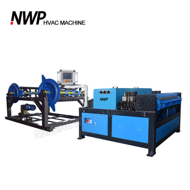Duct Layout Machine HVAC System Air Duct Production Machines 1500mm Sheet Auto Duct Line 3 ...