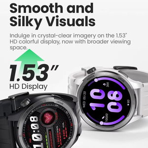 Reloj Deportivo Inteligente Original HAYLOU Solar Neo LS21 Pantalla HD de 1.53'' Llamada BT5.3 Monitoreo de Salud 24H 300mAh 8 Días IP68 a Prueba de Agua - Product Image 3