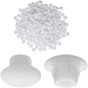 Bouchons en plastique ronds à visser pour trous, type bouton, pour meubles, clôtures, poteaux, tuyaux, embouts de finition - Product Image 1