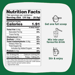 Poudre de vitamine à base d'extrait de feuille de Moringa personnalisable, sans gluten, stimule le métabolisme, poudre antioxydante de Moringa en sachet - Product Image 2