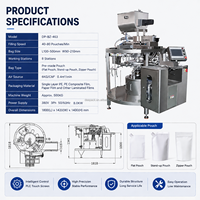Machine de remplissage et de scellage de sachets pré-fabriqués DEEPACK pour sauces, lait, détergents et lotions