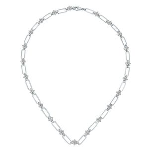 Pulseras de tenis y collares de moissanita de estilo clásico, de cadena fina, de moda, venta al por mayor de fábrica, que pasan la prueba del probador. - Product Image 2