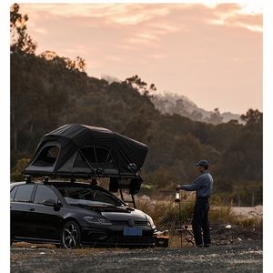 Tente de toit de voiture Wildland pour 2 personnes, double couche, imperméable, pour SUV, camionnette, toutes saisons - Product Image 4