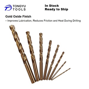 In Stock 1/16&quot; to 1/2&quot; M35 Cobalt Alloy Steel Drill <strong>Bit</strong>, Heavy Duty HSS Co5% 135 Split Point for Stainless Steel Hard Metal - Product Image 4