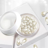 Cápsulas de Suero Facial Nocturno con Ácido Hialurónico Vegano Antienvejecimiento de Marca Privada Personalizada