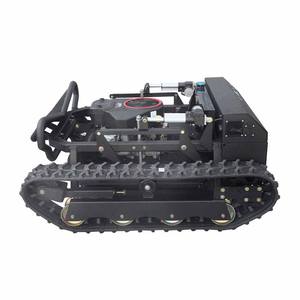 무료 배송 CE EPA Euro <span class=keywords><strong>5</strong></span> 대형 탱크 스타일 오프로드 가솔린 잔디 깎기 자주식 크롤러 로봇 정원 잔디깎이 - Product Image 5