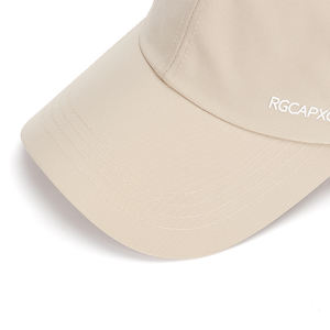 Gorra de Béisbol Unisex Personalizada, Transpirable, de Poliéster, 6 Paneles, con Logotipo, Color Caqui, Deportiva, Bordado 3D, Protección Solar, Primavera Verano - Product Image 3